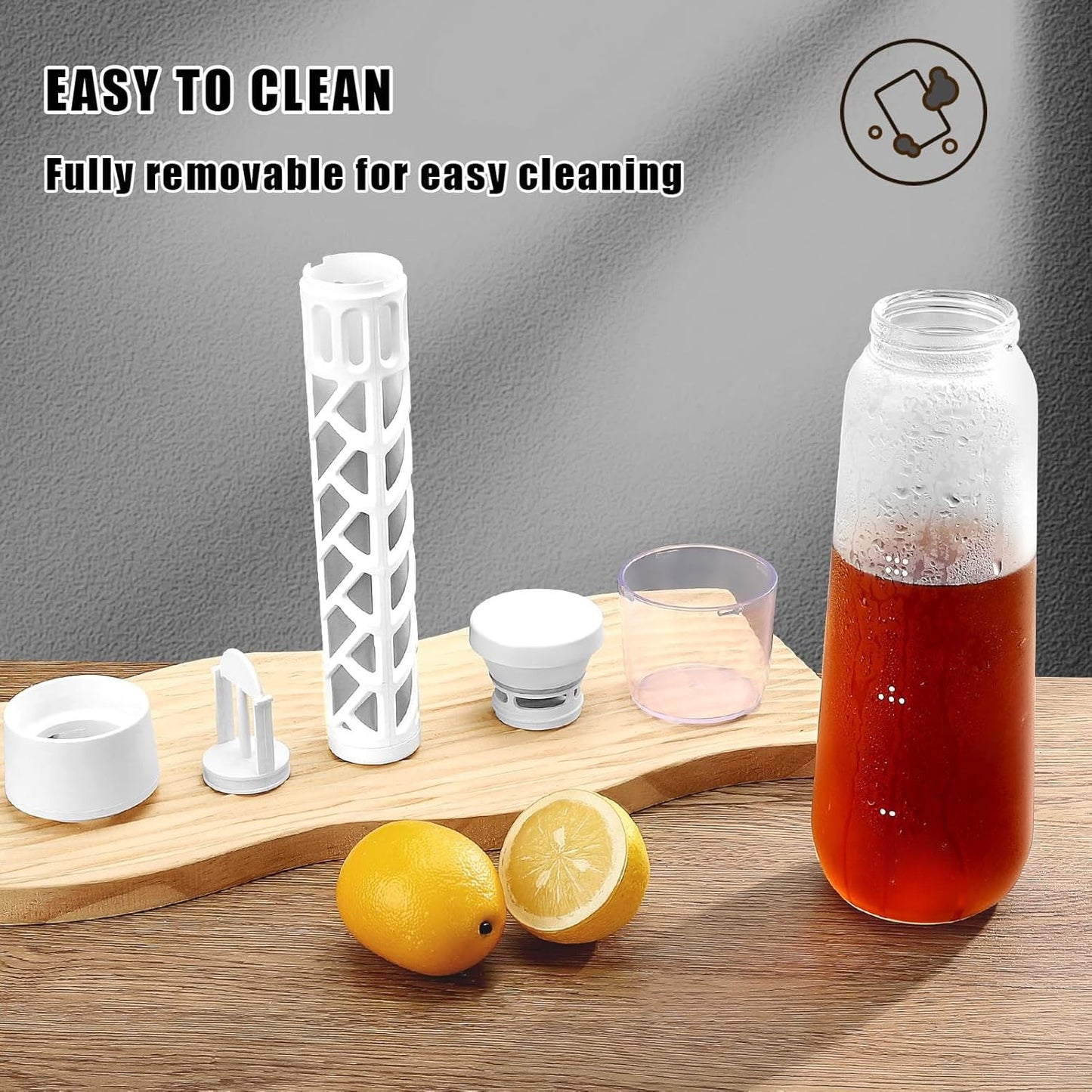 Portable Cold Brew Bottle | Cold Coffee Maker Bottle (High Quality)