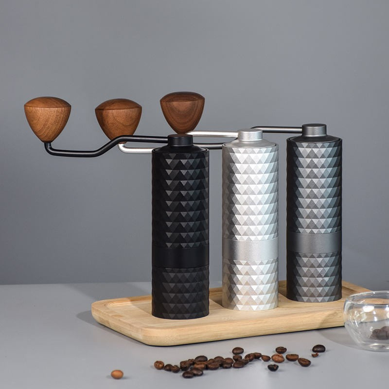Adjustable Manual Hand Grinder - Stainless Steel Conical Burr