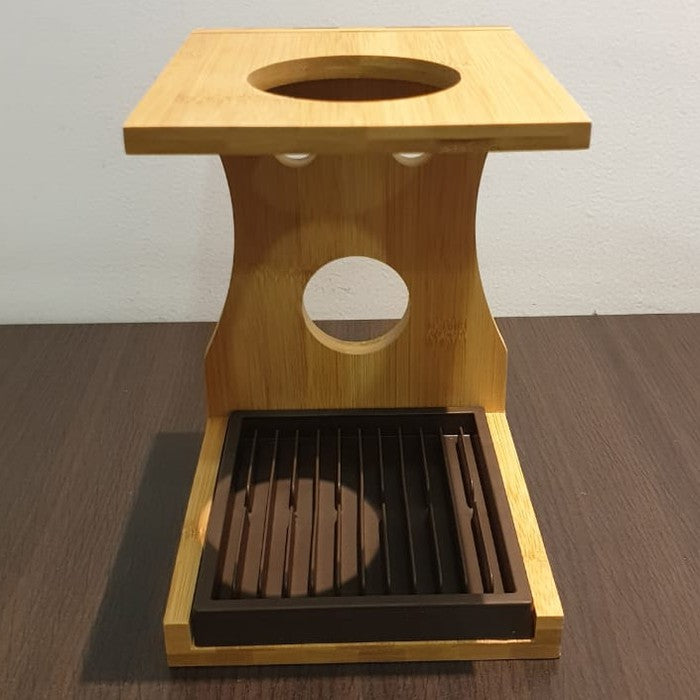 Natural Bamboo Coffee Dripper - Bamboo Pour Over Coffee Drip