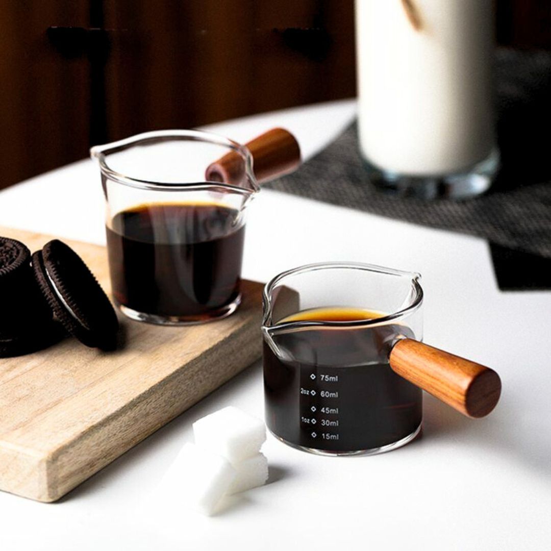 Barista Milk and Coffee Cup - Double Shot Espresso Cup