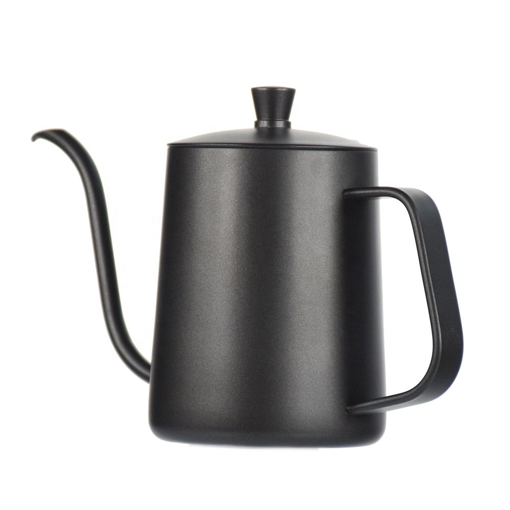 Gooseneck Pour Over Coffee Kettle 600ml - Black