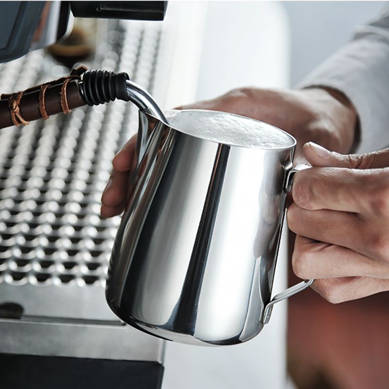 Latte Art Milk Pitcher - Milk Frothing Pitcher with Measurement | Barista Milk Pitcher