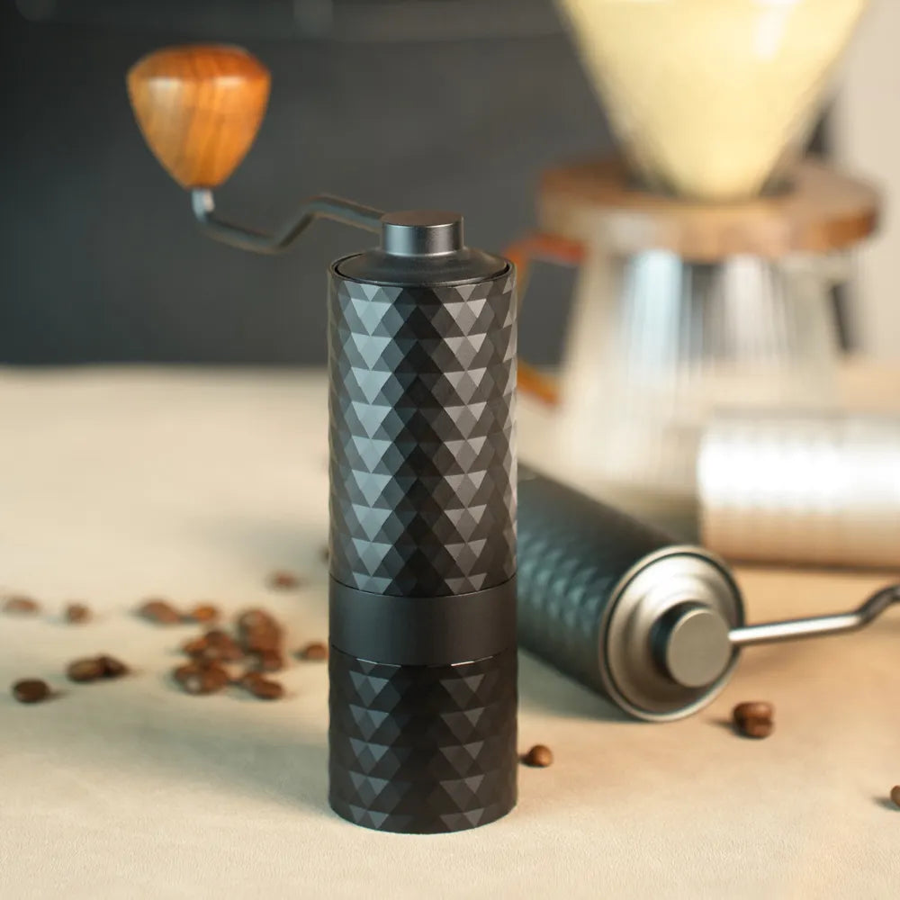 Adjustable Manual Hand Grinder - Stainless Steel Conical Burr