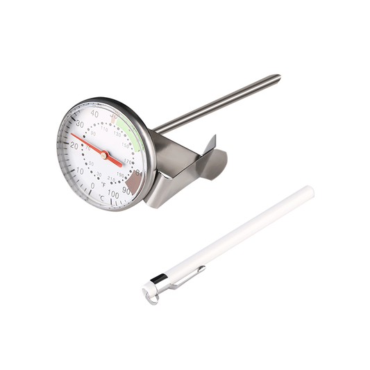 Milk & Coffee Thermometer with Clip