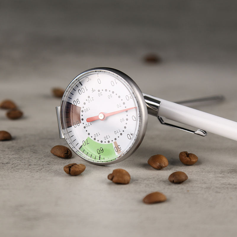 Milk & Coffee Thermometer with Clip