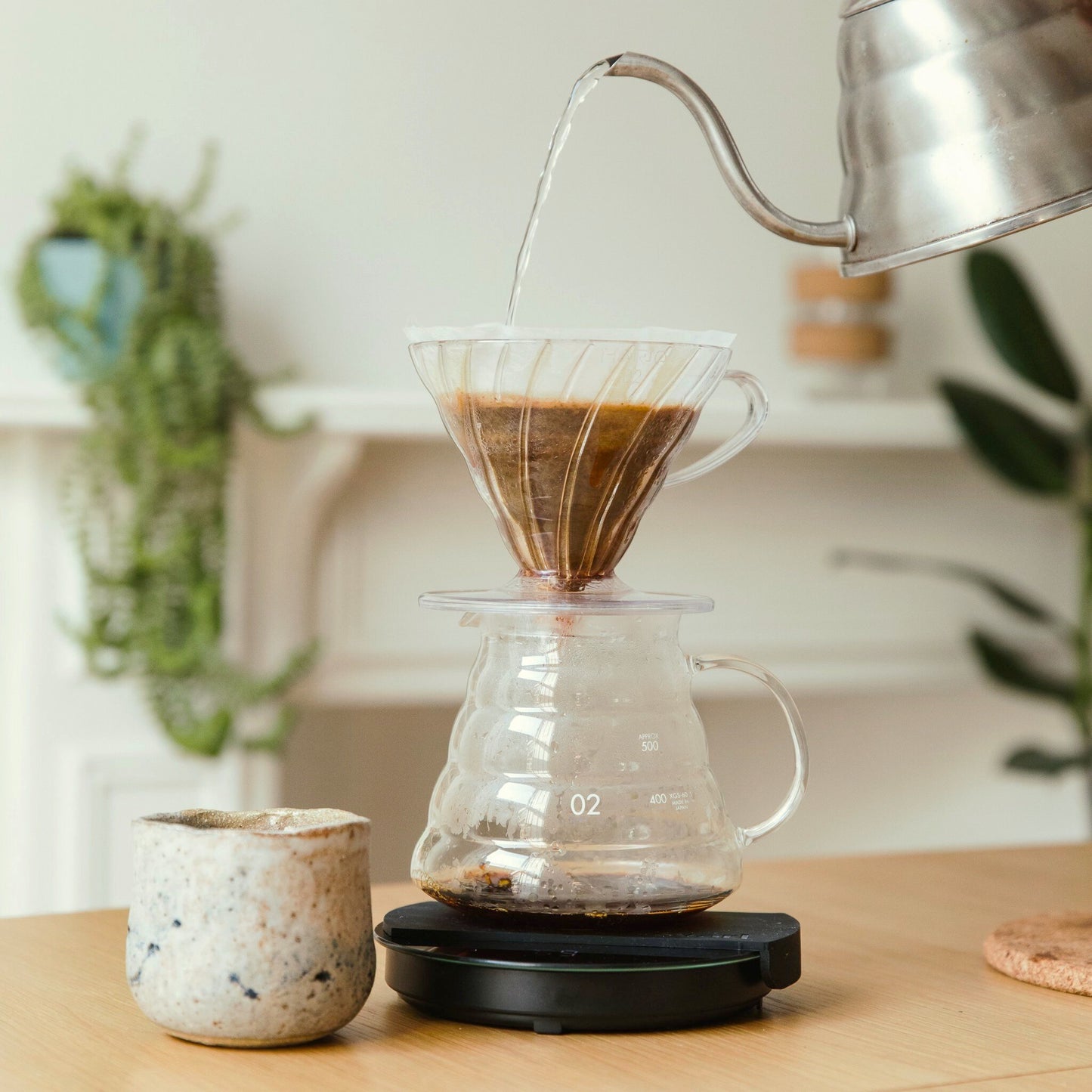 Large V60 Pour-Over Conical Dripper - Large Coffee Dripper