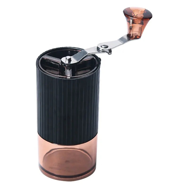 Glass and Stainless Steel Coffee Grinder - Ceramic Grinding Burr Grinder