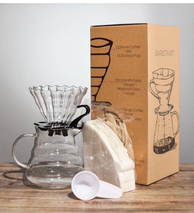 Pour Over Coffee Maker Set | V60 Coffee Brewing Kit