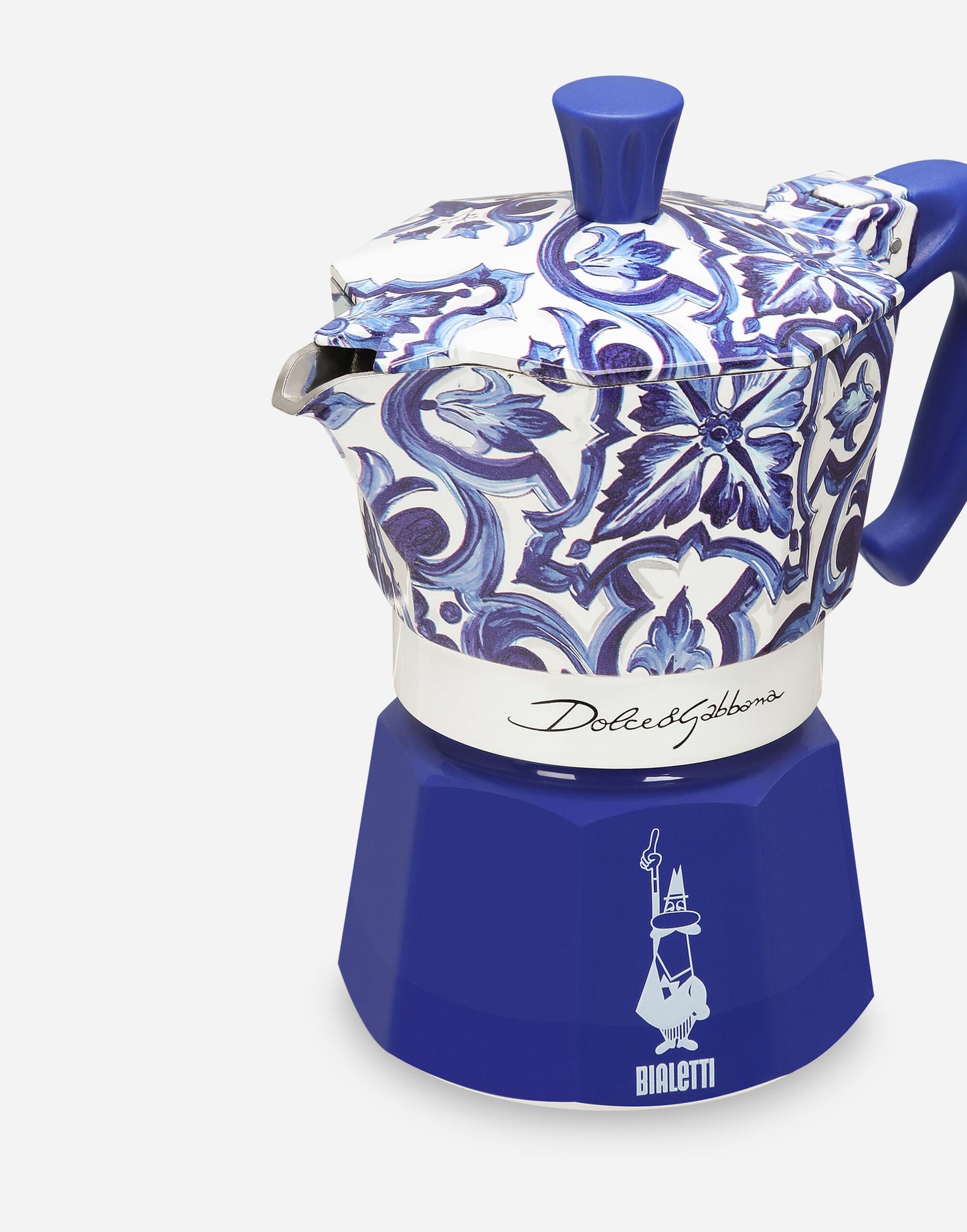 Moka Express Bialetti Dolce & Gabbana Mediterranean Blue (3 Cups)