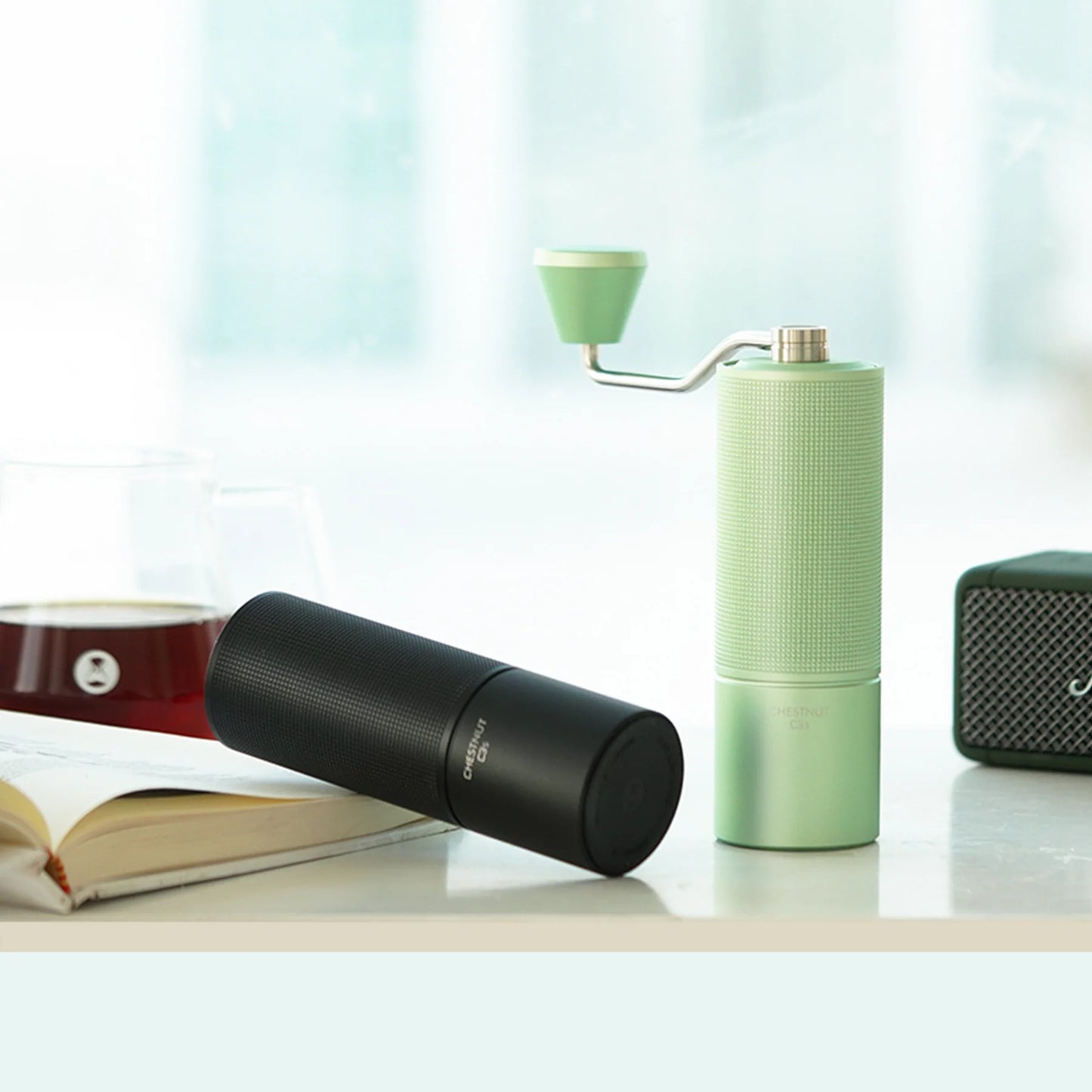 Stainless Steel S2C - Conical Burr Coffee Grinder