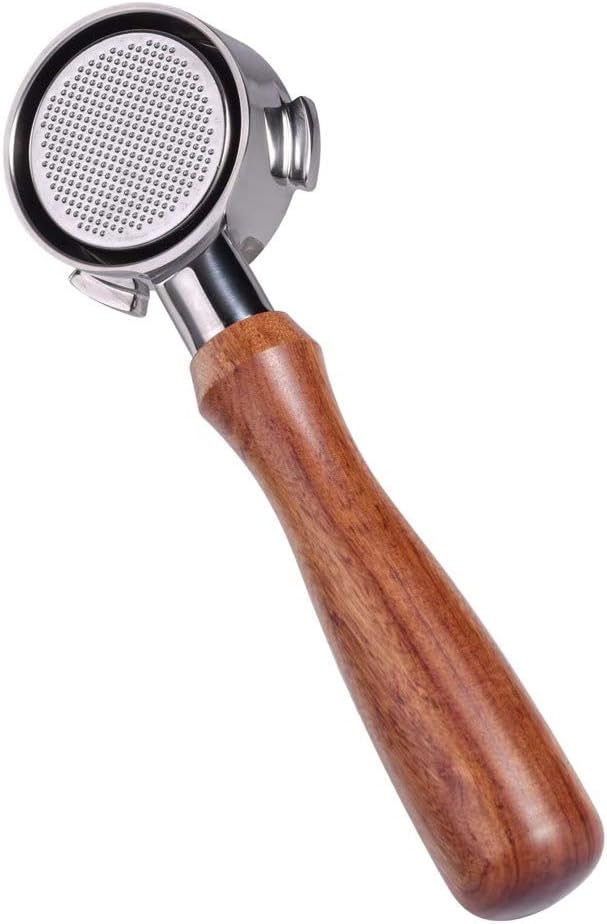 Bottomless Portafilter | Wooden Portafilter 51 mm