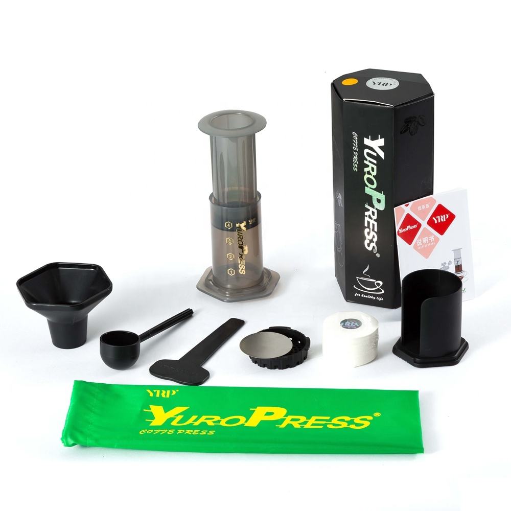 YuroPress Portable Coffee Maker – Aeropress Style Coffee Maker