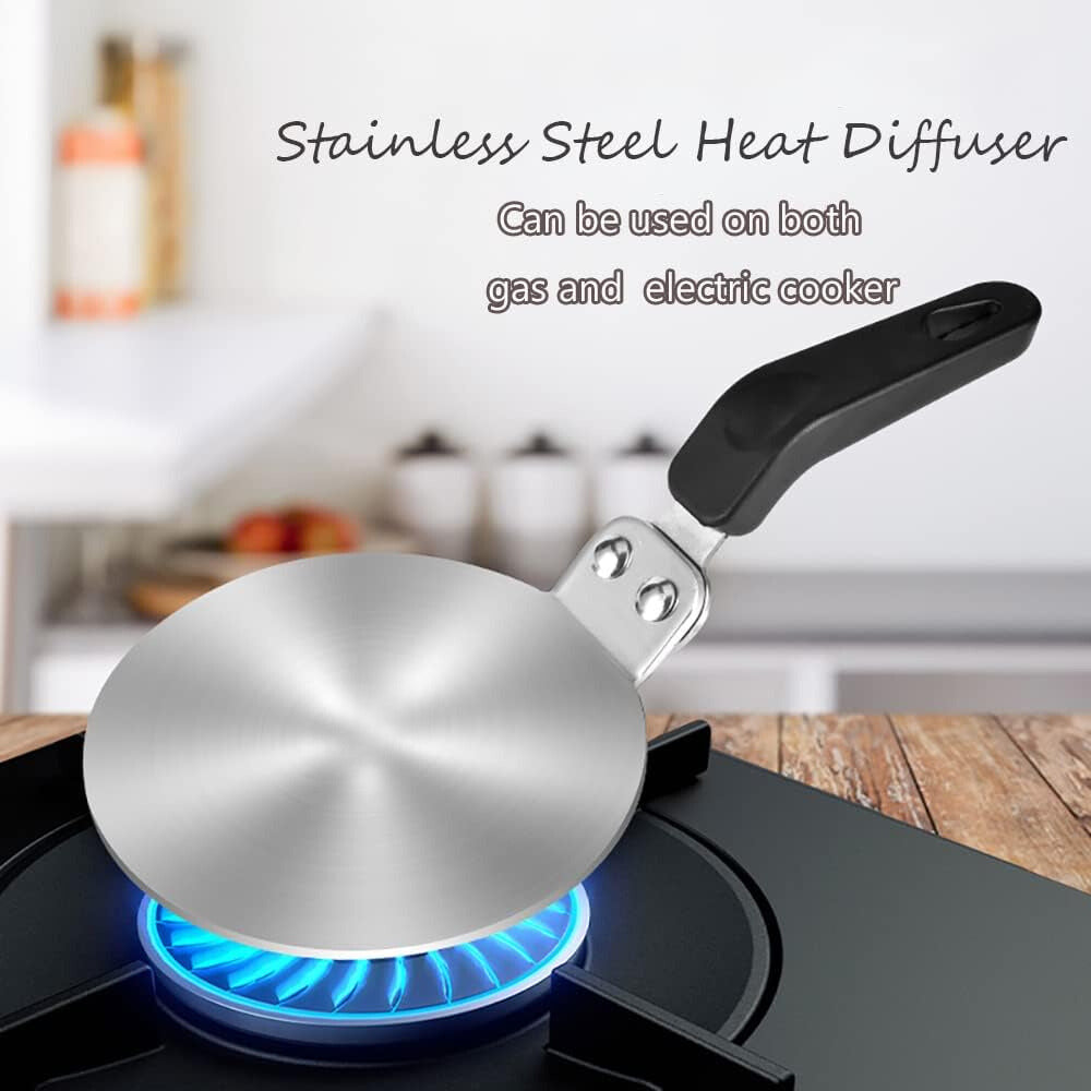 Stainless Steel Induction Cooker Heat Diffuser Plate- Kitchen Stove Top
