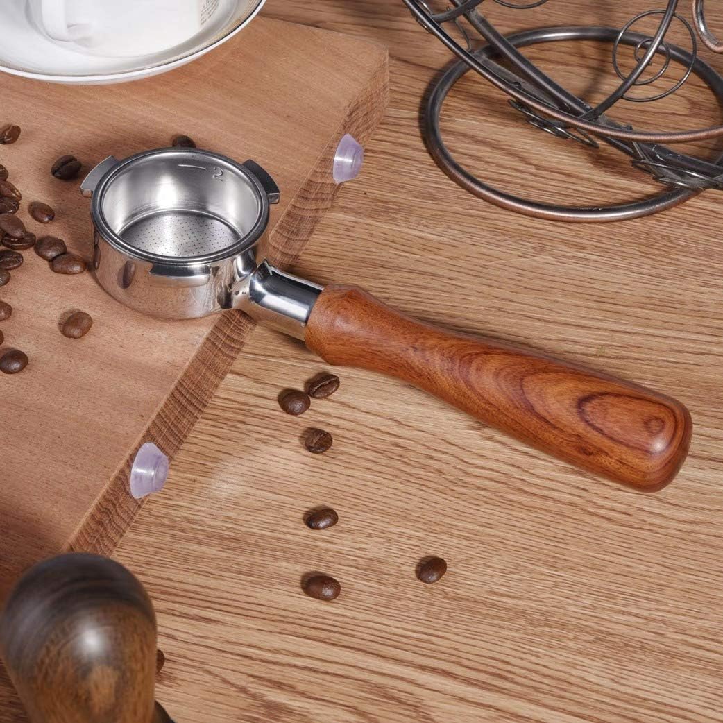 Bottomless Portafilter | Wooden Portafilter 51 mm