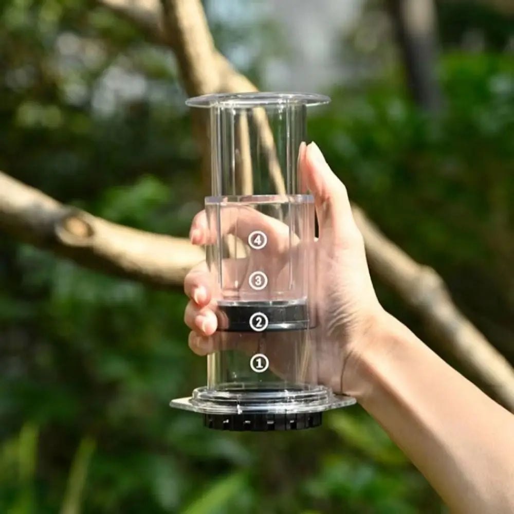 Aeropress Style Portable Hand Press Coffee Maker