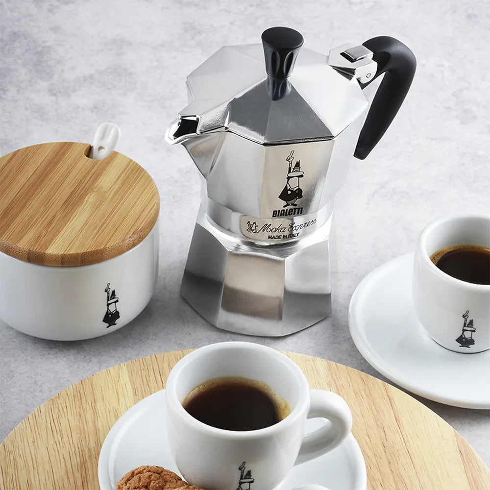 BIALETTI Moka Express (3 Cups) - Made in Italy (Original)