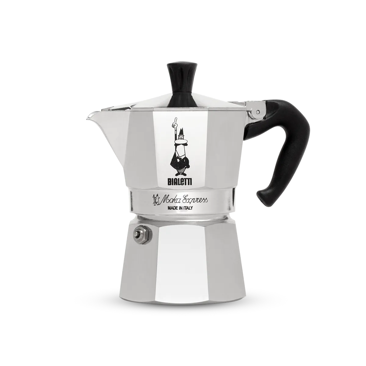 BIALETTI Moka Express (3 Cups) - Made in Italy (Original)