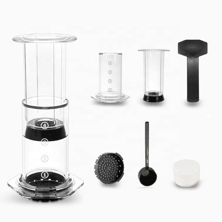 Aeropress Style Portable Hand Press Coffee Maker