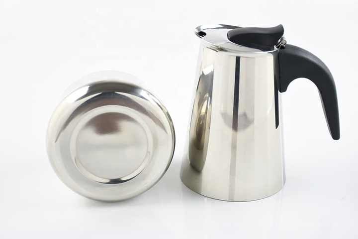 Stainless Steel Moka Pot Coffee Maker - 300ml