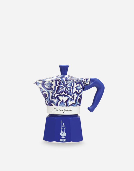 Moka Express Bialetti Dolce & Gabbana Mediterranean Blue (3 Cups)