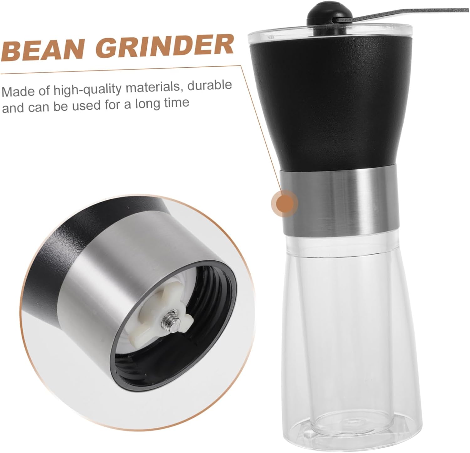 Coffee Hand Grinder For Personal Use - Hand Grinder with Ceramic Burr