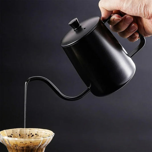 Gooseneck Pour Over Coffee Kettle 600ml - Black